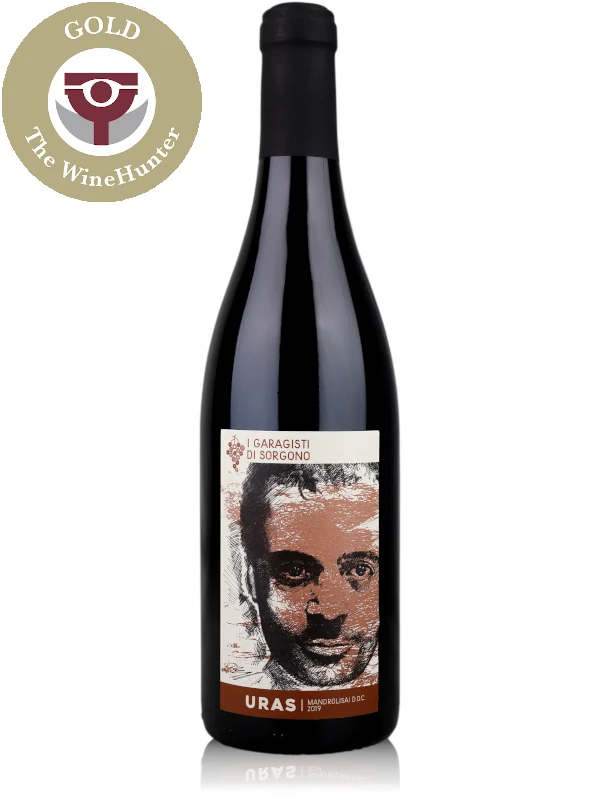 Bottle of red wine I Garagisti di Sorgono Uras Mandrolisai DOC 2019