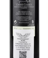 Back label of La Castellina Tomasso Bojola Chianti Classico DOCG 2015