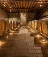 Cellar of Malvira, Roero, Piedmont, Italy