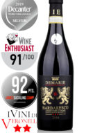 Bottle of Italian red wine Demarie Barbaresco DOCG 2016