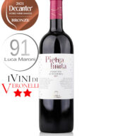 Bottle of Italian red wine Feudi di Guagnano Pietrafinita Primitivo di Manduria DOC 2019