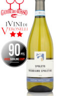 Bottle of Italian white wine from Umbria - Fratelli Pardi Spoleto Trebbiano Spoletino DOC 2020