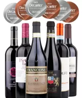 Wine Club - case of six Italian red wines, Decanter Medal Winners 2021