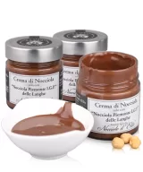 3 jars of Piedmont Hazelnut Chocolate Creme, Crema di Nocciola by Nocciole d'Elite