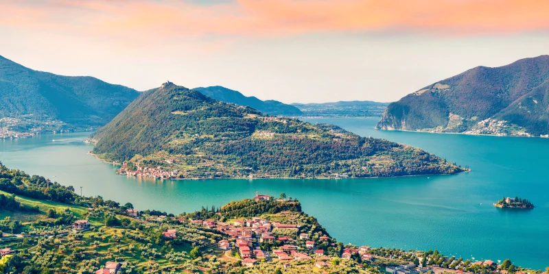 Lake Iseo, Lombardia, Italy