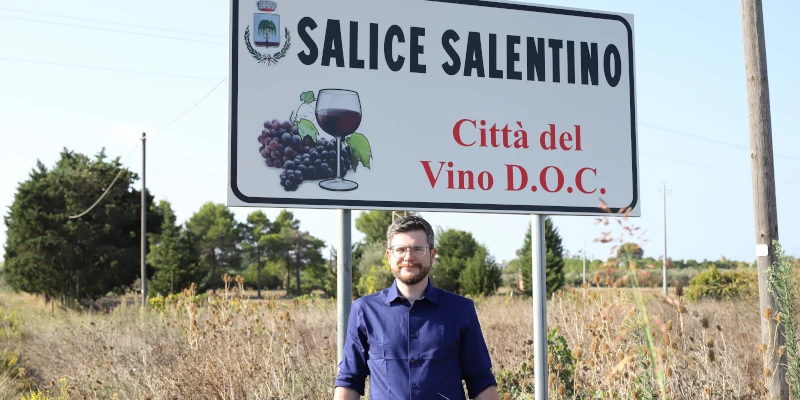 Oleg Dmitriev, Independent Wine, is in Salice Salentino DOC, Puglia