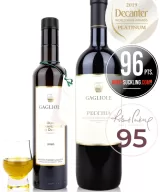 Gift Set of Italian Super Tuscan wine Gagliole Pecchia Colli Della Toscana Centrale IGT 2015 and Extra Virgin Olive Oil
