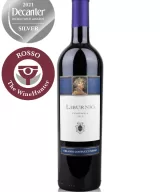 Bottle of Italian red wine Orlandi Contucci Ponno Liburnio Colli Aprutini IGT 2015