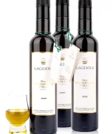 Set of 3 bottles of Gagliole Tuscan Extra Virgin Olive Oil