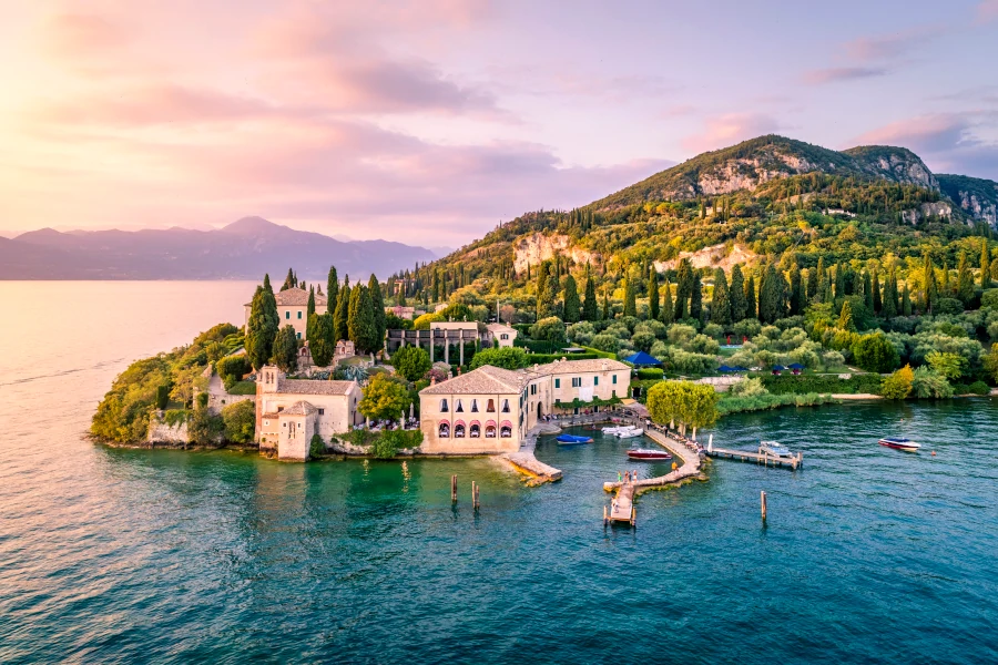 Punta San Vigilio, Lake Garda, the province of Veneto