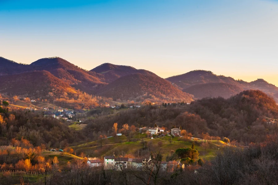 Asolo hills, the province of Treviso, Veneto, Italy